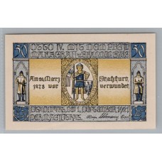 ALEMANIA 1921 BILLETE SIN CIRCULAR HERMOSO